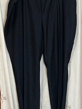Anne Klein Dark Blue Suit Pants 22W LN